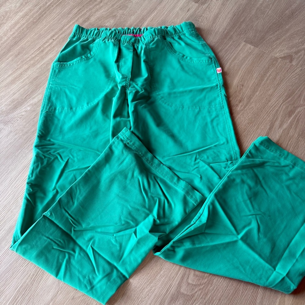 Vibrant Green Scrubs